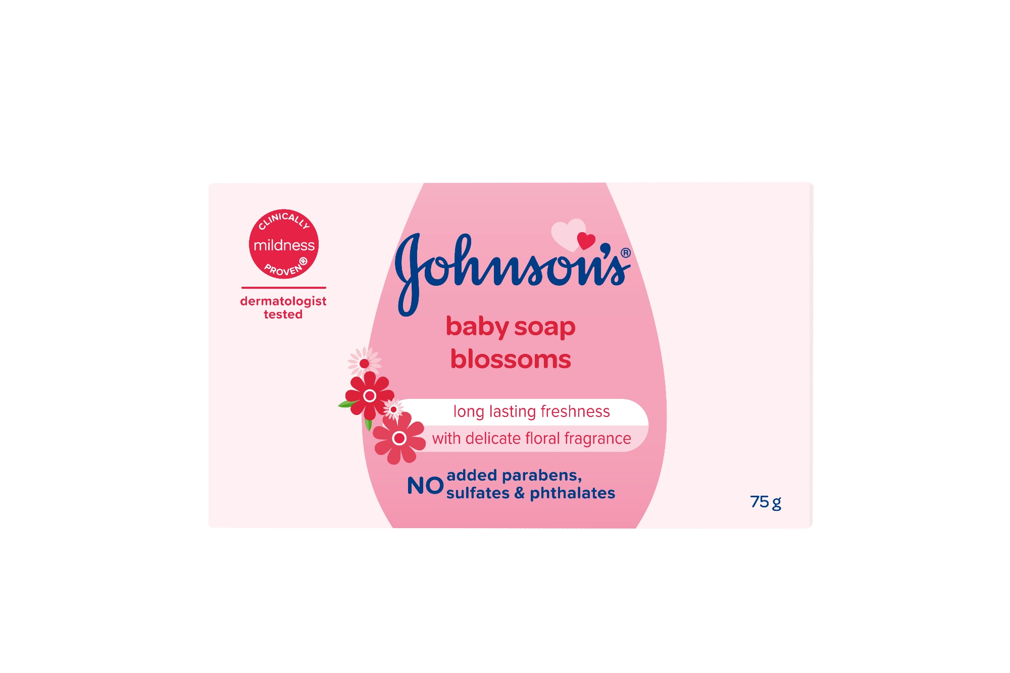 Jhonson's Baby Soap Blossoms 75gm IDConline shop bangladeshothoba.com Jhonson's Baby Soap Blossoms 75gm IDConline shop bangladeshothoba.com