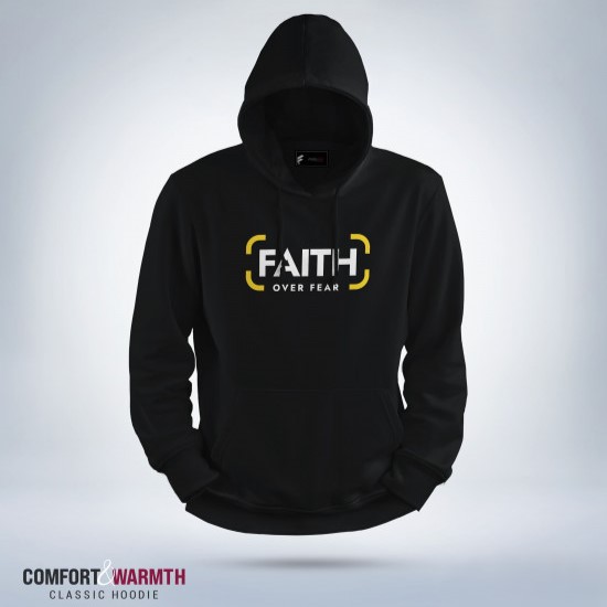 Picture of “Faith” Islamic Hoodie (Black)