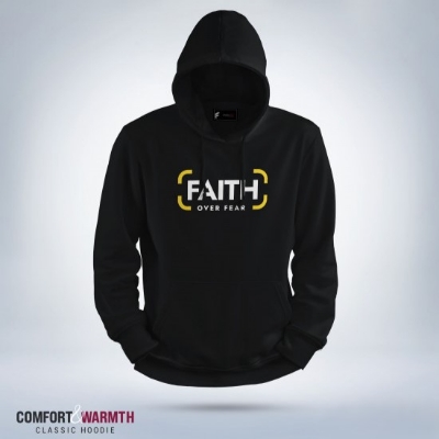 Picture of “Faith” Islamic Hoodie (Black)