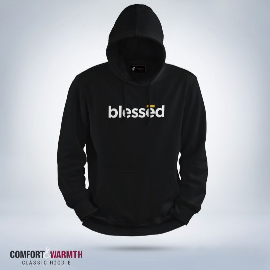 Picture of “Blessed” Islamic Hoodie (Black)