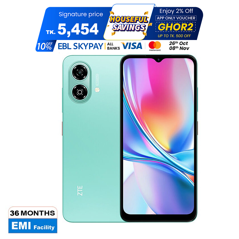 Picture of ZTE Blade A35e 2GB RAM 64GB ROM (Multicolor) Best Price Picture of ZTE Blade A35e 2GB RAM 64GB ROM (Multicolor) Best Price