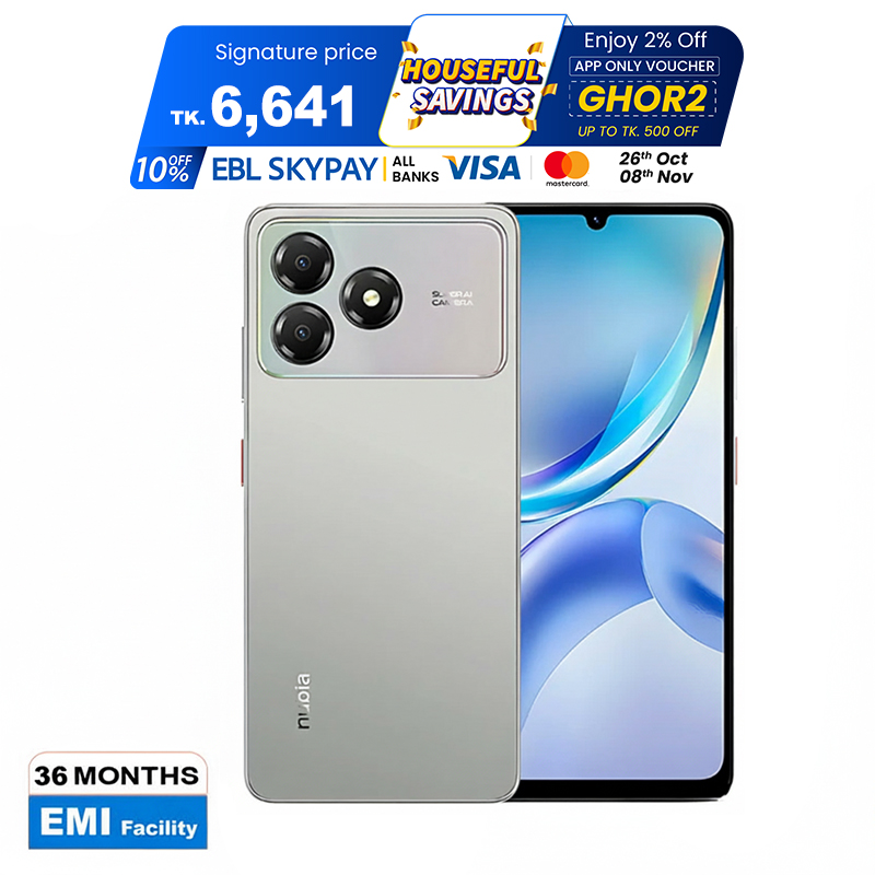 Picture of ZTE Nubia A36 4GB RAM 64GB ROM, Multicolor (Best Price)