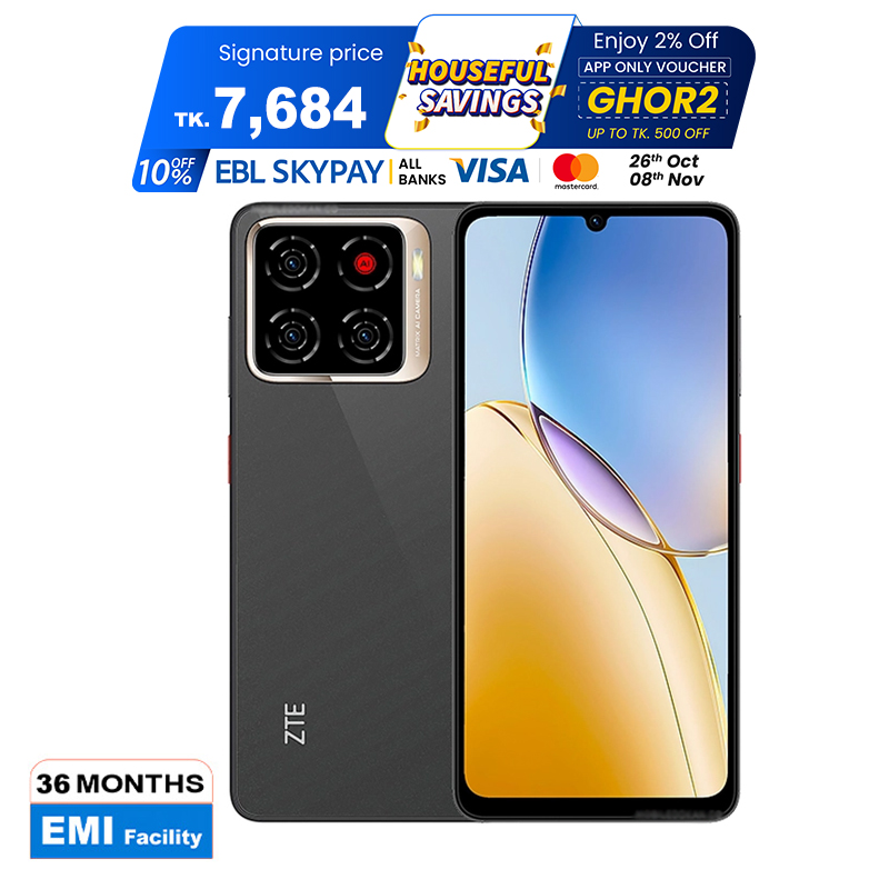 Picture of ZTE Nubia A56 4GB RAM 64GB ROM, Multicolor (Best Price)