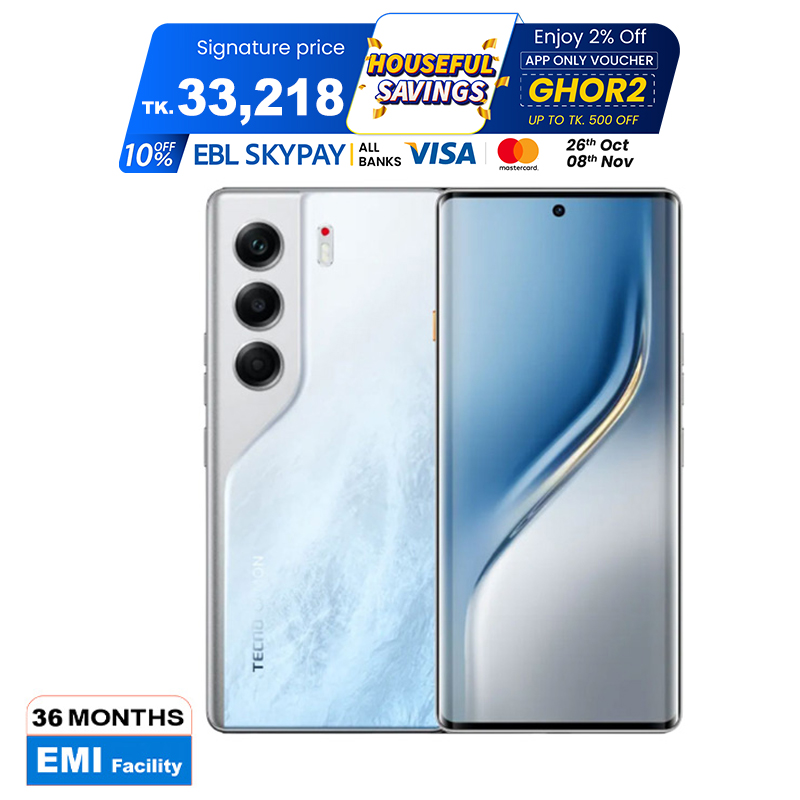 Picture of Tecno CAMON 40 Pro 5G 8GB RAM 256GB ROM, Multicolor (Best Price)