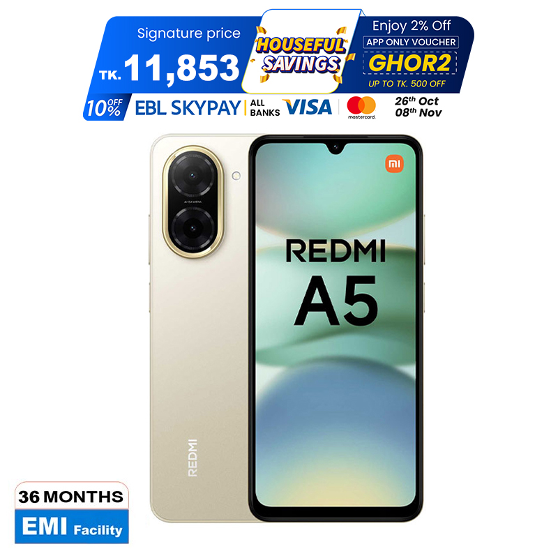 Picture of XIAOMI REDMI A5 6GB RAM 128GB ROM (Best Price)