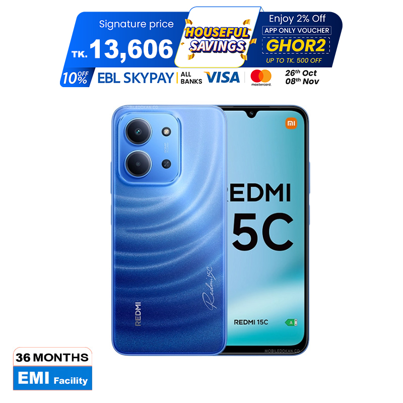 Picture of XIAOMI REDMI 15C 6GB RAM 128GB ROM (Best Price)