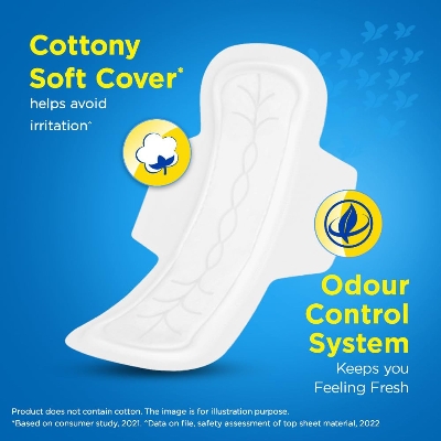 Stayfree Secure Cottony Comfort XL Thick Sanitary Napkins, with Wings 6 pads IDConline shop bangladeshothoba.com Stayfree Secure Cottony Comfort XL Thick Sanitary Napkins, with Wings 6 pads IDConline shop bangladeshothoba.com
