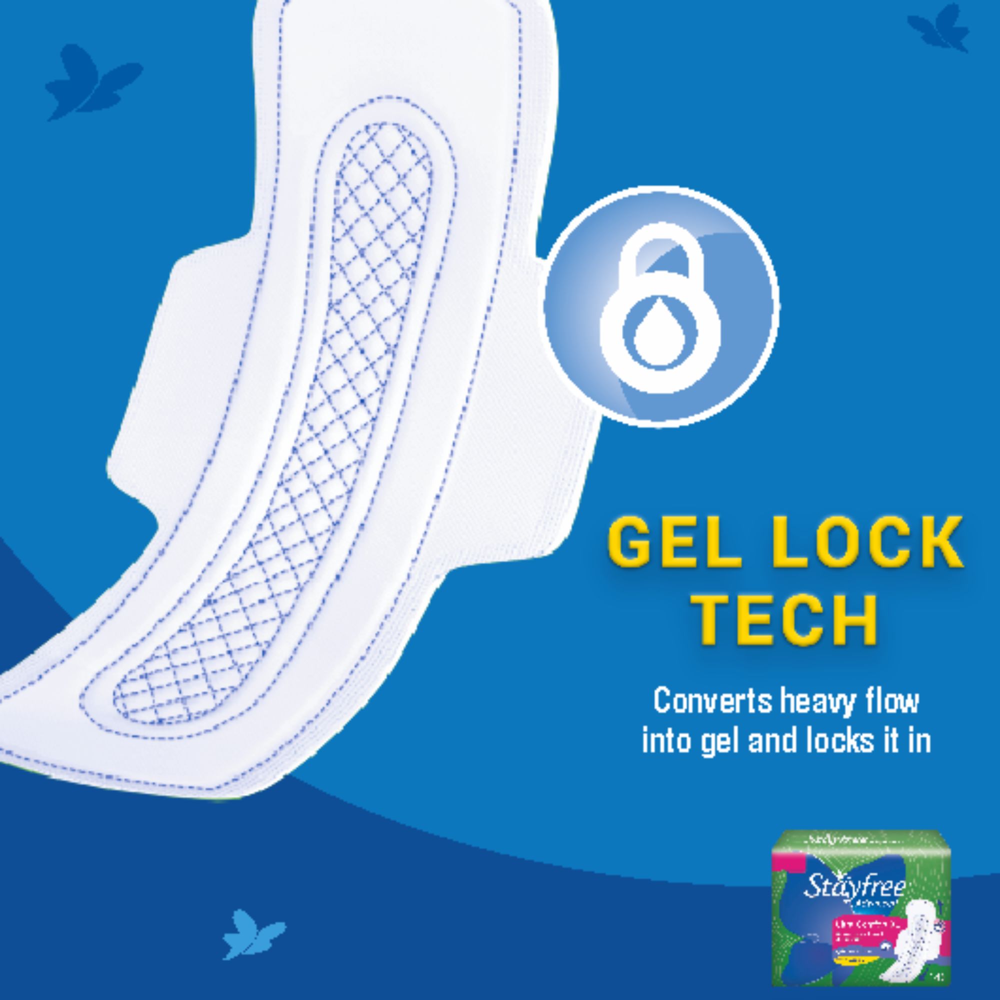 Stayfree Advanced Ultra Comfort XL Thin Sanitary Napkins, with Wings 7 pads IDConline shop bangladeshothoba.com Stayfree Advanced Ultra Comfort XL Thin Sanitary Napkins, with Wings 7 pads IDConline shop bangladeshothoba.com