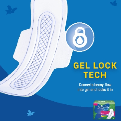 Stayfree Advanced Ultra Comfort XL Thin Sanitary Napkins, with Wings 7 pads IDConline shop bangladeshothoba.com Stayfree Advanced Ultra Comfort XL Thin Sanitary Napkins, with Wings 7 pads IDConline shop bangladeshothoba.com