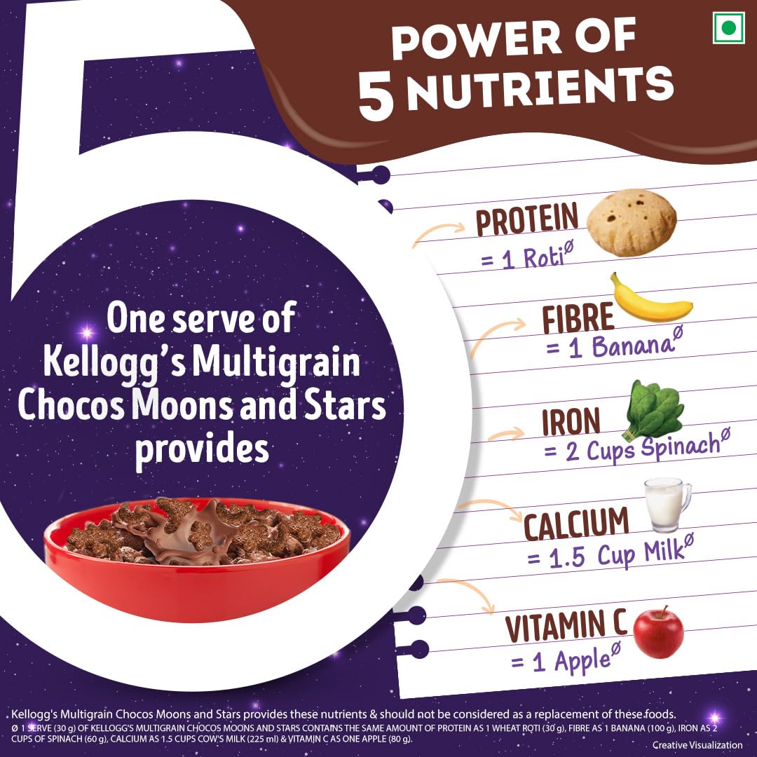 Kellogg's Chocos Moon & Stars Chocolate Breakfast Cereal 360gm IDConline shop bangladeshothoba.com Kellogg's Chocos Moon & Stars Chocolate Breakfast Cereal 360gm IDConline shop bangladeshothoba.com