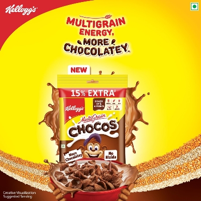 Kellogg's Chocos Chocolate Breakfast Cereal 127gm IDConline shop bangladeshothoba.com Kellogg's Chocos Chocolate Breakfast Cereal 127gm IDConline shop bangladeshothoba.com