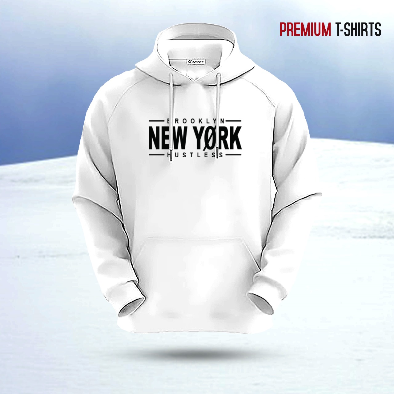 Picture of "Brooklyn New York" Islamic Hoodie (White)