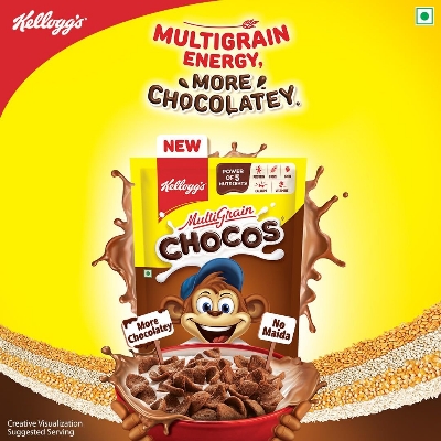 Kellogg's Chocos Chocolate Breakfast Cereal 385gm (Pouch Pack) IDConline shop bangladeshothoba.com Kellogg's Chocos Chocolate Breakfast Cereal 385gm (Pouch Pack) IDConline shop bangladeshothoba.com