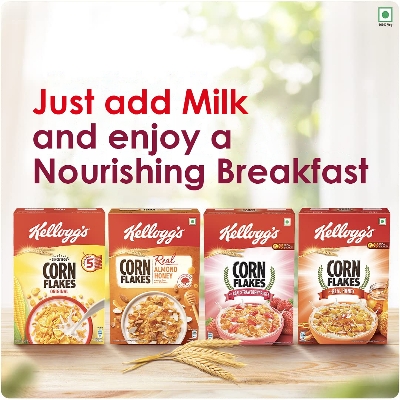 Kellogg's Corn Flakes Original Breakfast Cereal 250gm Pouch IDConline shop bangladeshothoba.com Kellogg's Corn Flakes Original Breakfast Cereal 250gm Pouch IDConline shop bangladeshothoba.com