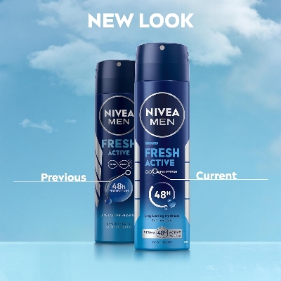 NIVEA MEN Body Spray Fresh Active 150ml IDConline shop bangladeshothoba.com NIVEA MEN Body Spray Fresh Active 150ml IDConline shop bangladeshothoba.com