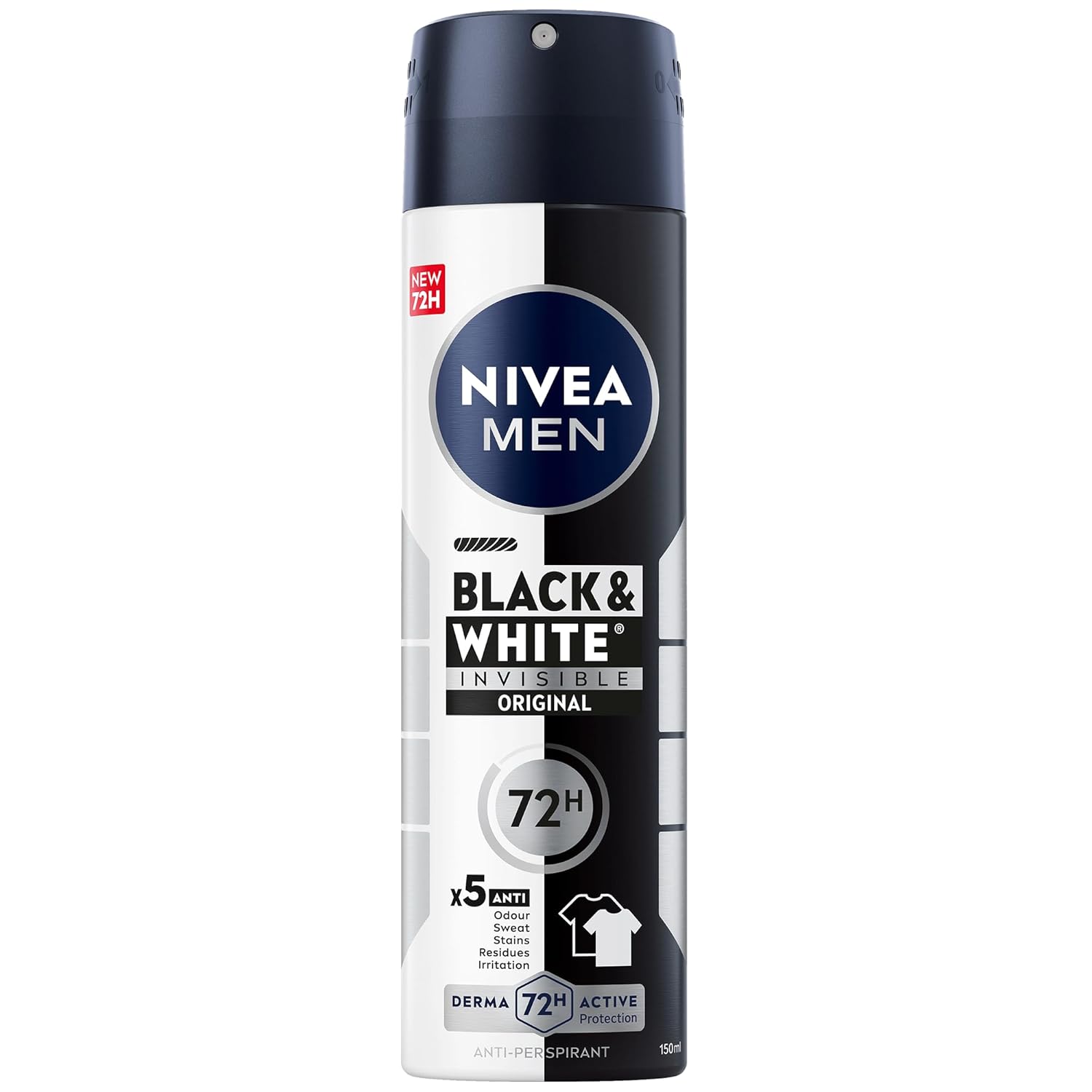 NIVEA MEN Body Spray Black & White Invisible 150ml IDConline shop bangladeshothoba.com NIVEA MEN Body Spray Black & White Invisible 150ml IDConline shop bangladeshothoba.com