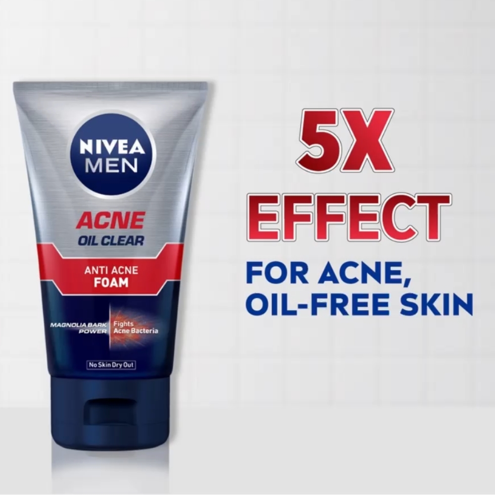 Nivea Men Acne Oil Clear Anti Acne Facial Foam 100g IDConline shop bangladeshothoba.com Nivea Men Acne Oil Clear Anti Acne Facial Foam 100g IDConline shop bangladeshothoba.com