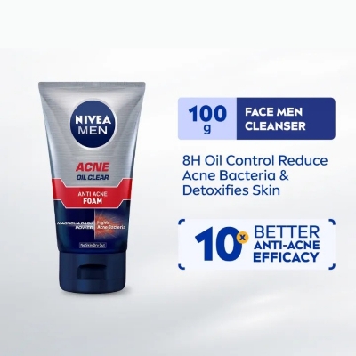 Nivea Men Acne Oil Clear Anti Acne Facial Foam 100g IDConline shop bangladeshothoba.com Nivea Men Acne Oil Clear Anti Acne Facial Foam 100g IDConline shop bangladeshothoba.com