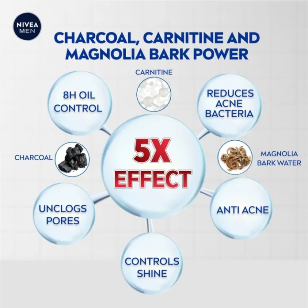 Nivea Men Acne Oil Clear Anti Acne Facial Foam 100g IDConline shop bangladeshothoba.com Nivea Men Acne Oil Clear Anti Acne Facial Foam 100g IDConline shop bangladeshothoba.com