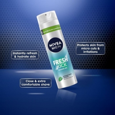 NIVEA MEN Shaving Gel Fresh Kick 200ml IDConline shop bangladeshothoba.com NIVEA MEN Shaving Gel Fresh Kick 200ml IDConline shop bangladeshothoba.com