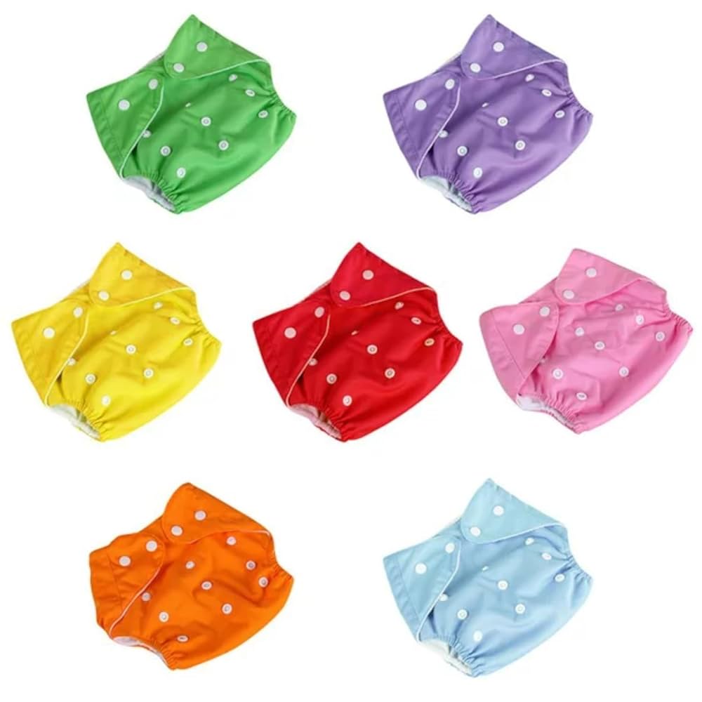 dyper pant with pad Picture of Adjustable Washable Reusable Diaper Pant With ( 3 layer) 1 pad