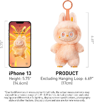 Picture of POP MART Labubu The Monsters Big into Energy Series-Vinyl Plush Pendant Blind Box, Blind Box Figures, Random Design Action Figures Collectible Toys Home Decorations, Single Box