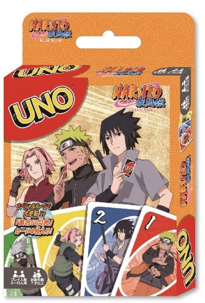 Picture of UNO Naruto Shippuden Card Game 108 Cards Domestic Version