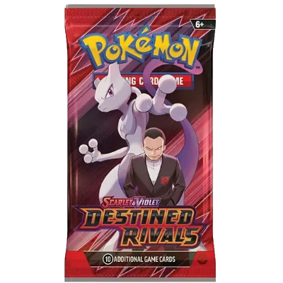Picture of Pokemon TCG Trading Card Game Destined Rivals Booster Pack Box - 4 Packets 40 Cards