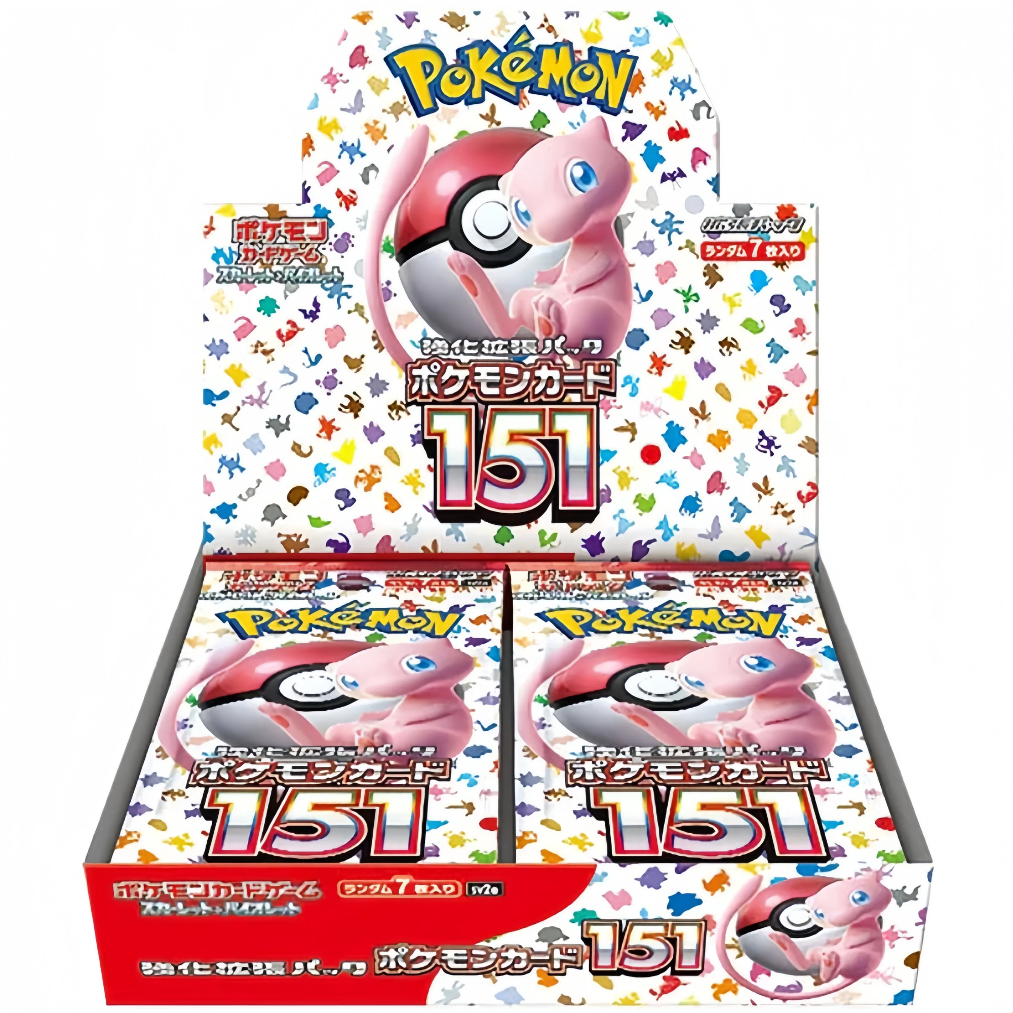Picture of Pokemon Japanese Scarlet & Violet 151 Booster Pack - 40 Cards in 4 Pack
