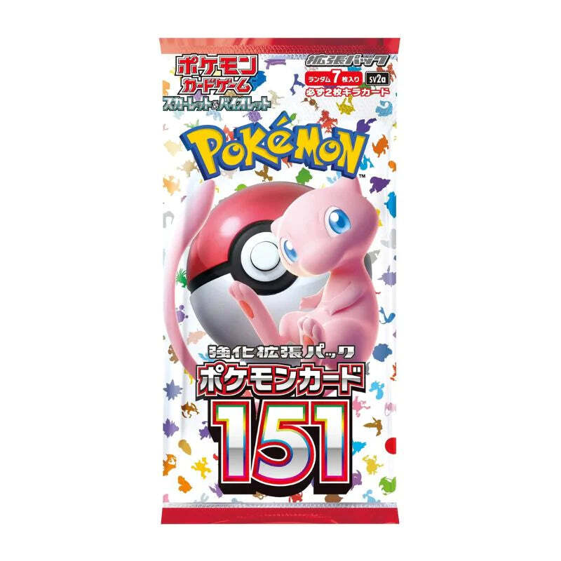 Picture of Pokemon Japanese Scarlet & Violet 151 Booster Pack - 360 Cards in 1 Box