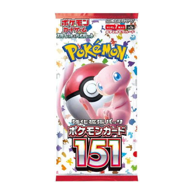 Picture of Pokemon Japanese Scarlet & Violet 151 Booster Pack - 360 Cards in 1 Box