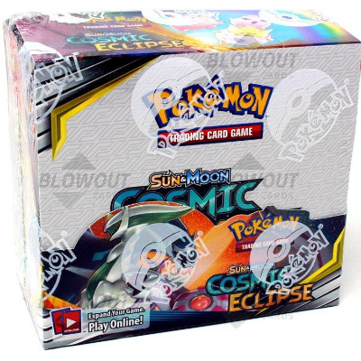 Picture of Pokemon TCG Trading Card Game Cosmic Eclipse Set - 4 Packets 32 Cards