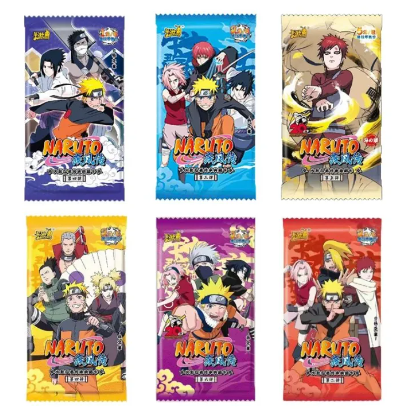 Picture of Naruto Anime TCG Card Game English Version - 4 Packs 32 Cards