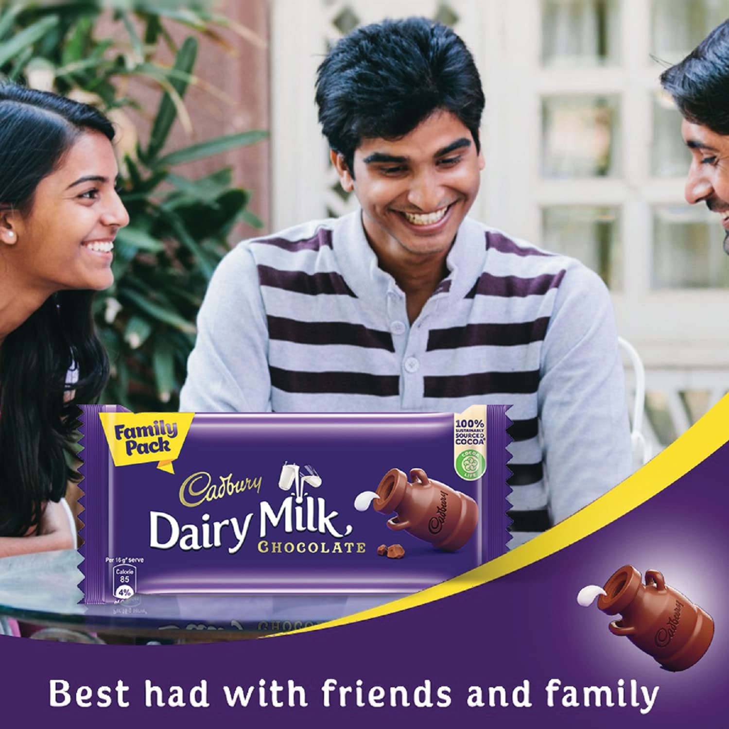 Cadbury Dairy Milk Silk Chocolate Family pack 105g IDConline shop bangladeshothoba.com Cadbury Dairy Milk Silk Chocolate Family pack 105g IDConline shop bangladeshothoba.com