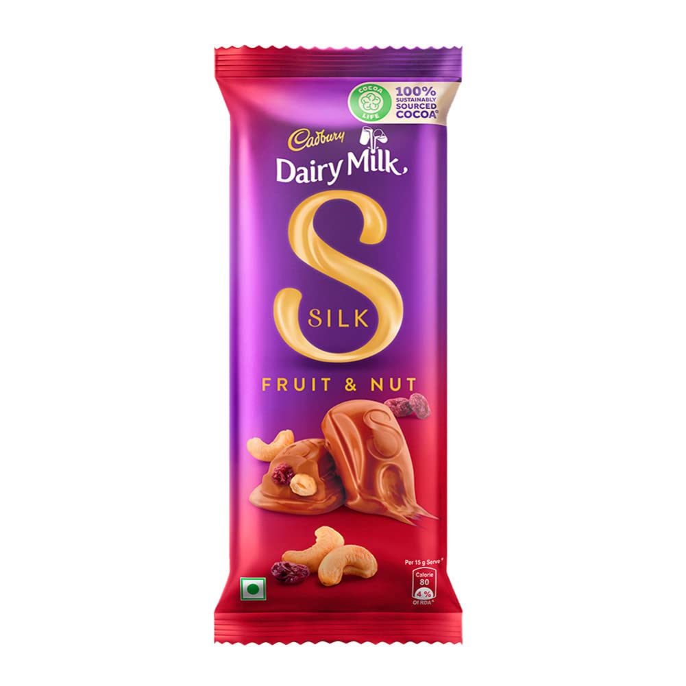 Cadbury Dairy Milk Silk Fruit & Nut Chocolate Bar 137gm IDConline shop bangladeshothoba.com Cadbury Dairy Milk Silk Fruit & Nut Chocolate Bar 137gm IDConline shop bangladeshothoba.com