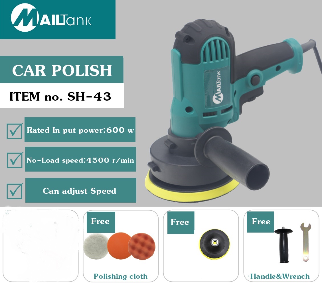 Picture of Mailtank Car Polisher 5 Inches with Buffing Pad and Clothes (SH43)