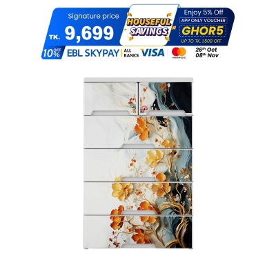 Picture of RFL Wardrobe Double 5D KD Deluxe HD - Zara