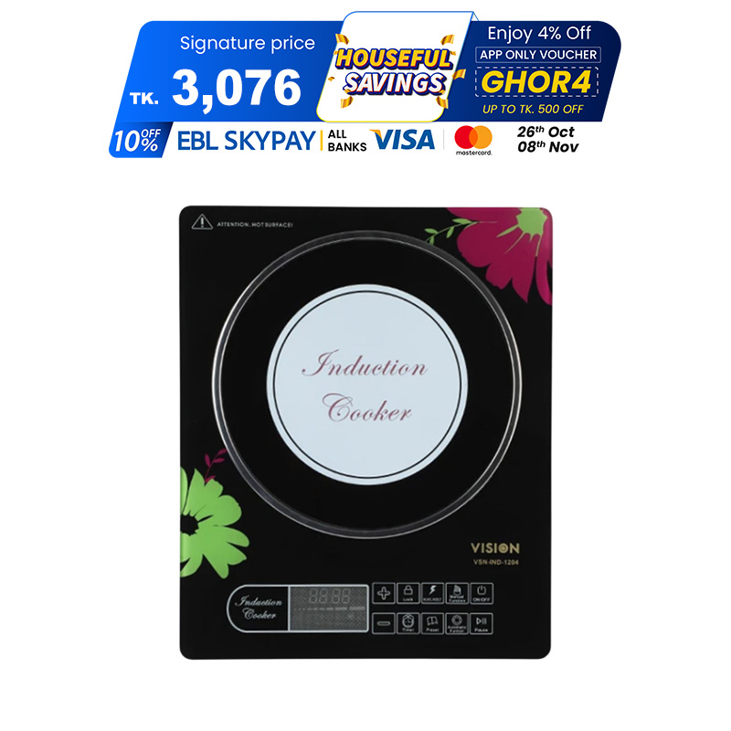 Picture of VISION Induction Cooker VSN-1204 Border Eco  Picture of VISION Induction Cooker VSN-1204 Border Eco