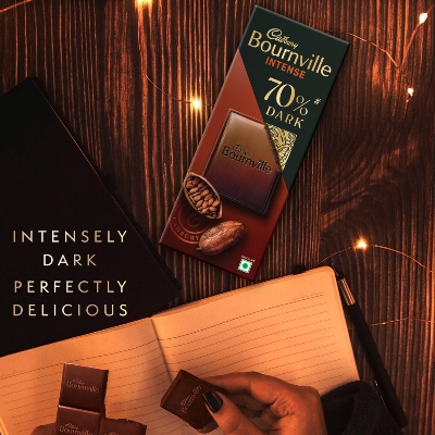 Cadbury Bournville 70% Dark Chocolate Bar 75gm IDConline shop bangladeshothoba.com