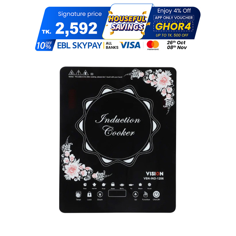 Picture of VISION Induction Cooker VSN-1206 Eco Picture of VISION Induction Cooker VSN-1206 Eco