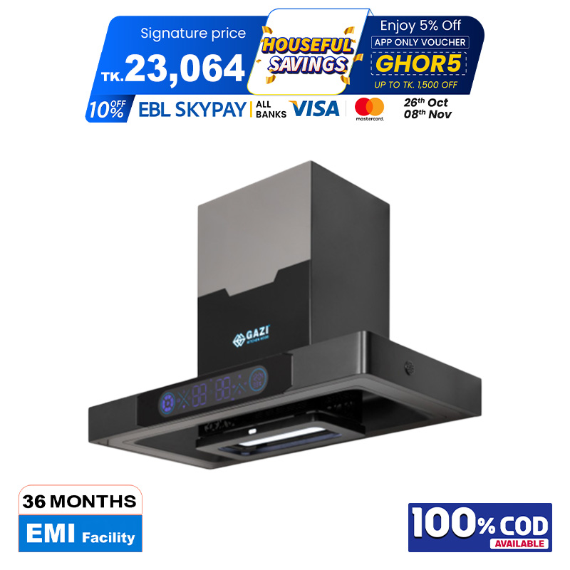 Picture of Gazi Smiss Kitchen Hood HY-928 Size 35.5 inch (Best Price)