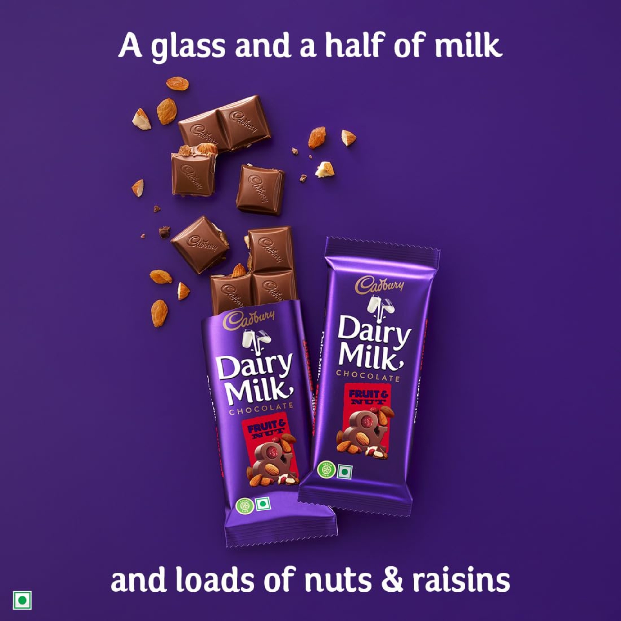 Cadbury Dairy Milk Fruit and Nut Chocolate Bar 75gm IDConline shop bangladeshothoba.com Cadbury Dairy Milk Fruit and Nut Chocolate Bar 75gm IDConline shop bangladeshothoba.com