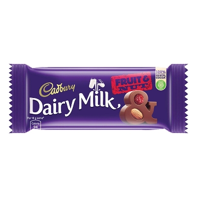 Cadbury Dairy Milk Fruit and Nut Chocolate Bar 36gm IDConline shop bangladeshothoba.com Cadbury Dairy Milk Fruit and Nut Chocolate Bar 36gm IDConline shop bangladeshothoba.com