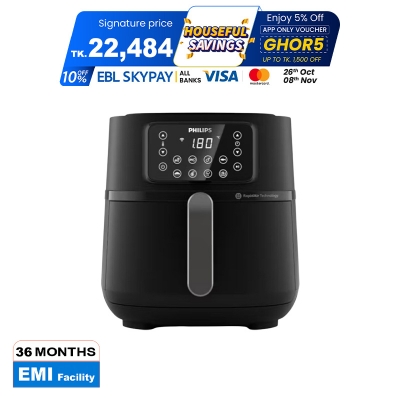 Picture of Philips Hd9285 91 Airfryer 5000 Series Xxl Connected With Home ID