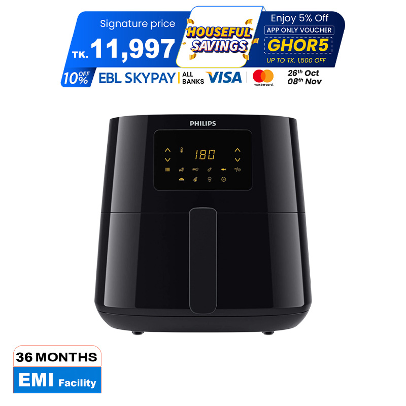 Picture of Philips HD9270 Essential Digital XL Air Fryer - 6.2 Liter