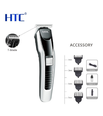 Picture of HTC AT-522 Rechargeable Cordless Trimmer For Men (Black)