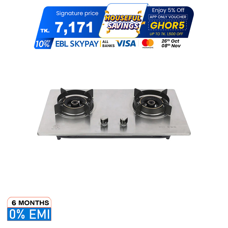 Picture of RFL Stainless Steel Built-In Gas Stoves/HOB BH (22SN) (Line Gas)