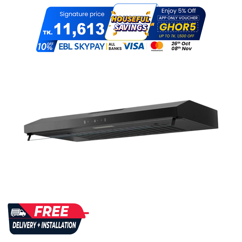 Picture of RFL Cooker Hood Julia 5 Layer SS Body with Touch Control 36 Inch