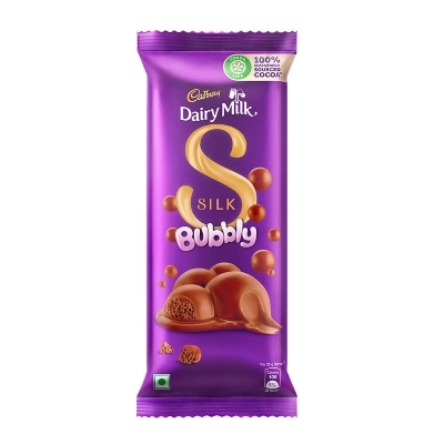 Cadbury Dairy Milk Silk Bubbly Chocolate 120g IDConline shop bangladeshothoba.com