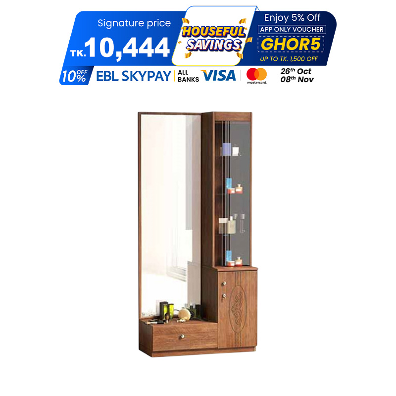 Picture of Regal Flores Laminated Board Dressing Table Antique